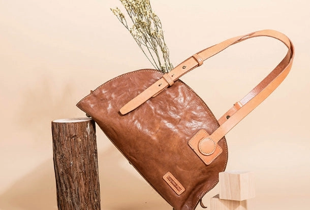 Evening Outfit Elegant Handbag Handmade Genuine Leather Handbag Shopper Bag Purse Shoulder Bag Purse For Women