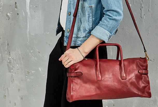 Classic Look Handmade Genuine Leather Large Handbag Shopper Bag Crossbody Bag Shoulder Bag Purse For Women