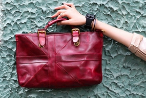 Handmade handbag briefcase purse leather crossbody bag purse shoulder bag for women Trendy shoulder accessory