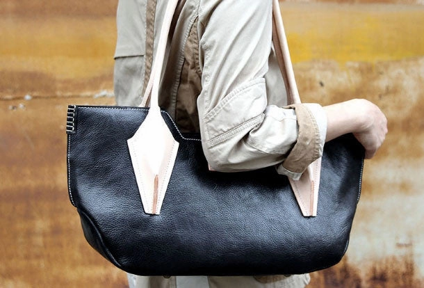 Handmade handbag purse shopper leather bag purse shoulder bag for women Functional Trend Outdoor Travel