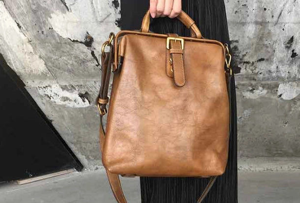 Classic Comfort Handmade Leather Handbag Backpack Bag Crossbody Bag Shoulder Bag Purse For Women