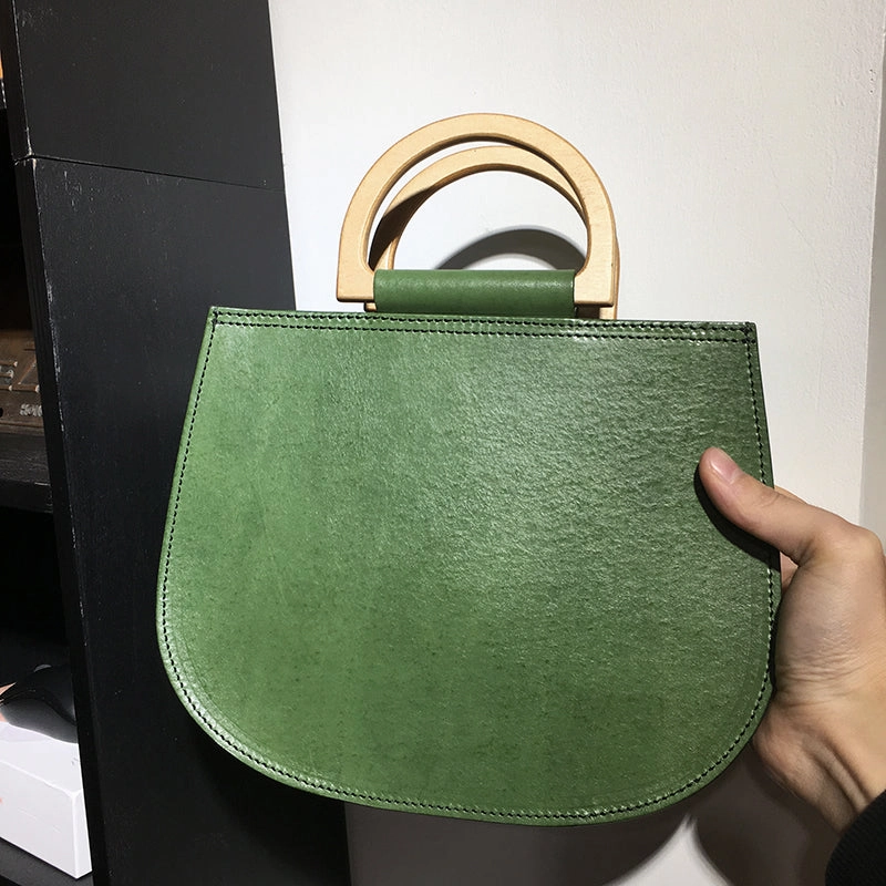 Handmade Leather handbag bag shopper bag for women leather crossbody shoulder bag Attention Detail