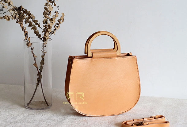 Handmade Leather handbag bag shopper bag for women leather crossbody shoulder bag Fashion Daily