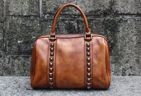 Roomy city bag Handmade Leather Handbag Doctor Bag Purse Crossbody Shoulder Bag for Girl Women Lady