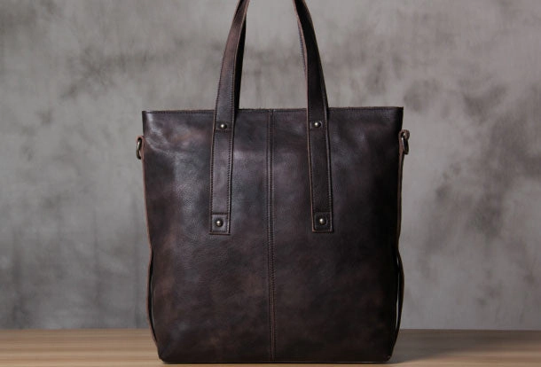 Handmade Leather handbag purse tote shoulder bag for women leather shopper bag Holiday Outfit