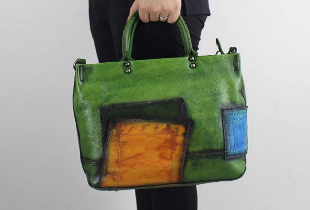 Urban Minimalism Refined Lifestyle Handmade Leather handbag shoulder bag for women leather shopper bag