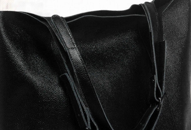 Smart Companion All Purpose Handmade Leather handbag shoulder bag large tote for women leather shopper bag