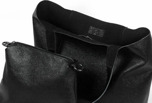 Handmade Leather handbag shoulder bag large tote for women leather shopper bag Trendy Evening