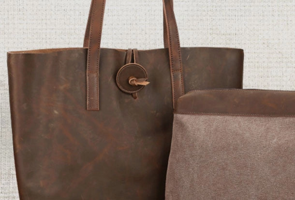 Handmade Leather handbag shoulder bag tote for women leather shopper bag Sophisticated Style Contemporary messenger bag