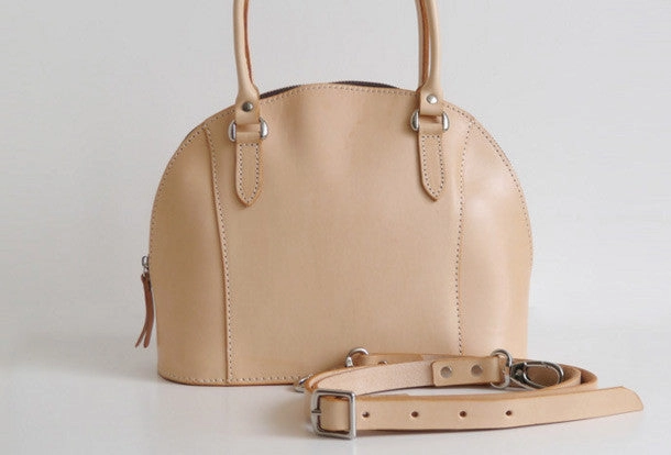 Stylish Gear Handmade Leather handbag shoulder bag yellow brown for women leather shoulder bag