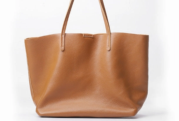 Handmade Leather Handbag Tote Bag Shopper Bag Shoulder Bag Purse For Women Quality Structure Posh evening carry