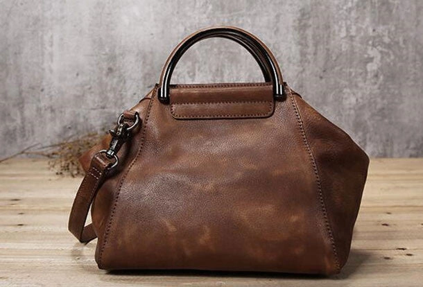 Luxury Comfort Handmade Leather handbags purses shoulder bags for women leather shopper bag