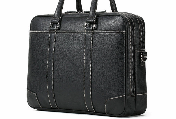 Lightweight Design Handmade leather men Briefcase messenger large vintage shoulder laptop bag vintage bag
