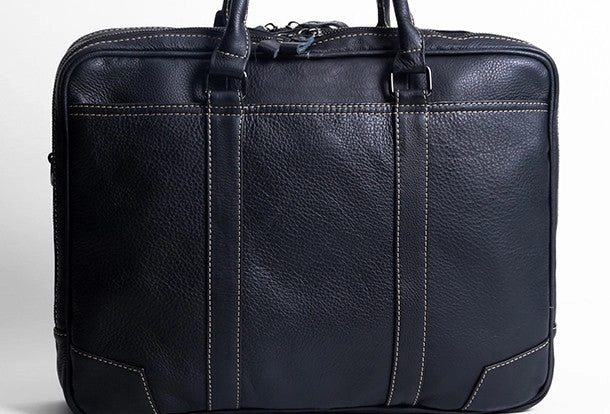 Compact Comfort Handmade leather men Briefcase messenger large vintage shoulder laptop bag vintage bag
