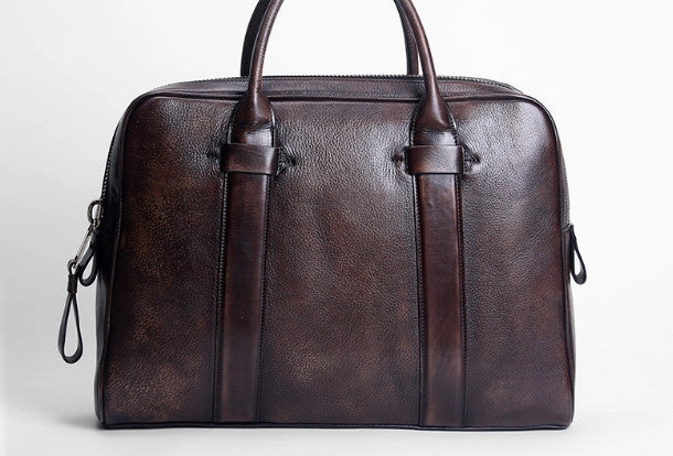 Handmade leather men messenger large vintage shoulder laptop bag vintage bag Fashion Statement