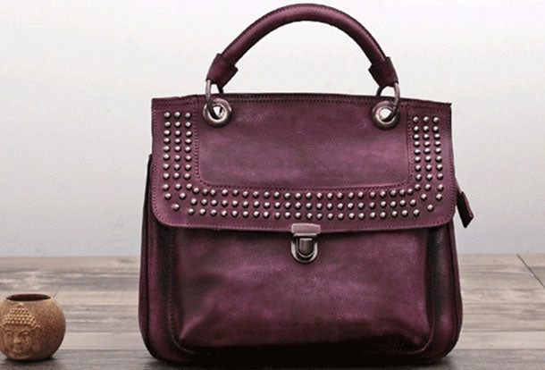 Handmade Leather phone bag handbag purse for women leather shoulder bag crossbody bag Functional Comfort