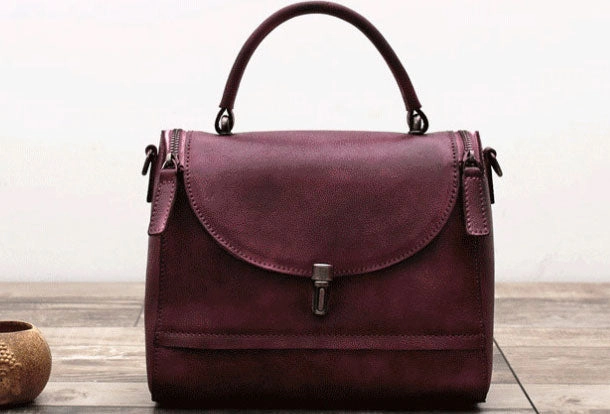 Handmade Leather phone bag handbag purse for women leather shoulder bag crossbody bag Urban Weekend