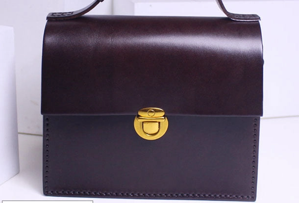 Smart Aesthetic Handmade Leather phone bag handbag shoulder bag for women leather crossbody bag