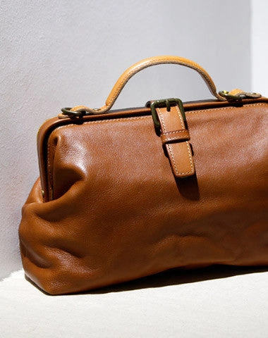 Essential Simplicity Style Fusion Handmade Leather tote bag shopper bag for women leather shoulder bag handbag