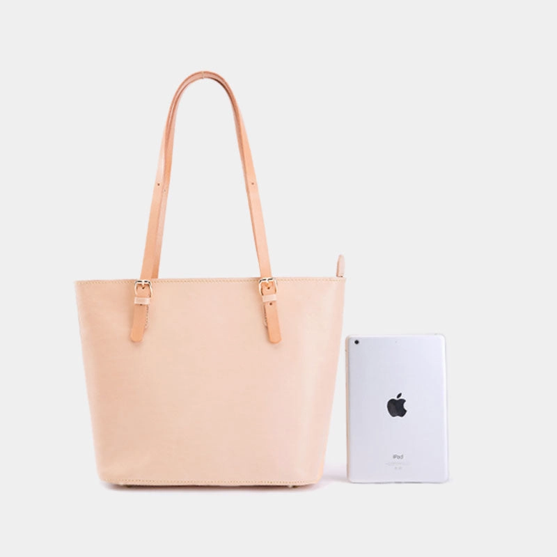 Handmade Leather Women Tote Purse Handbag Tote Bag Shoulder Bag For Women Durable fabric pouch