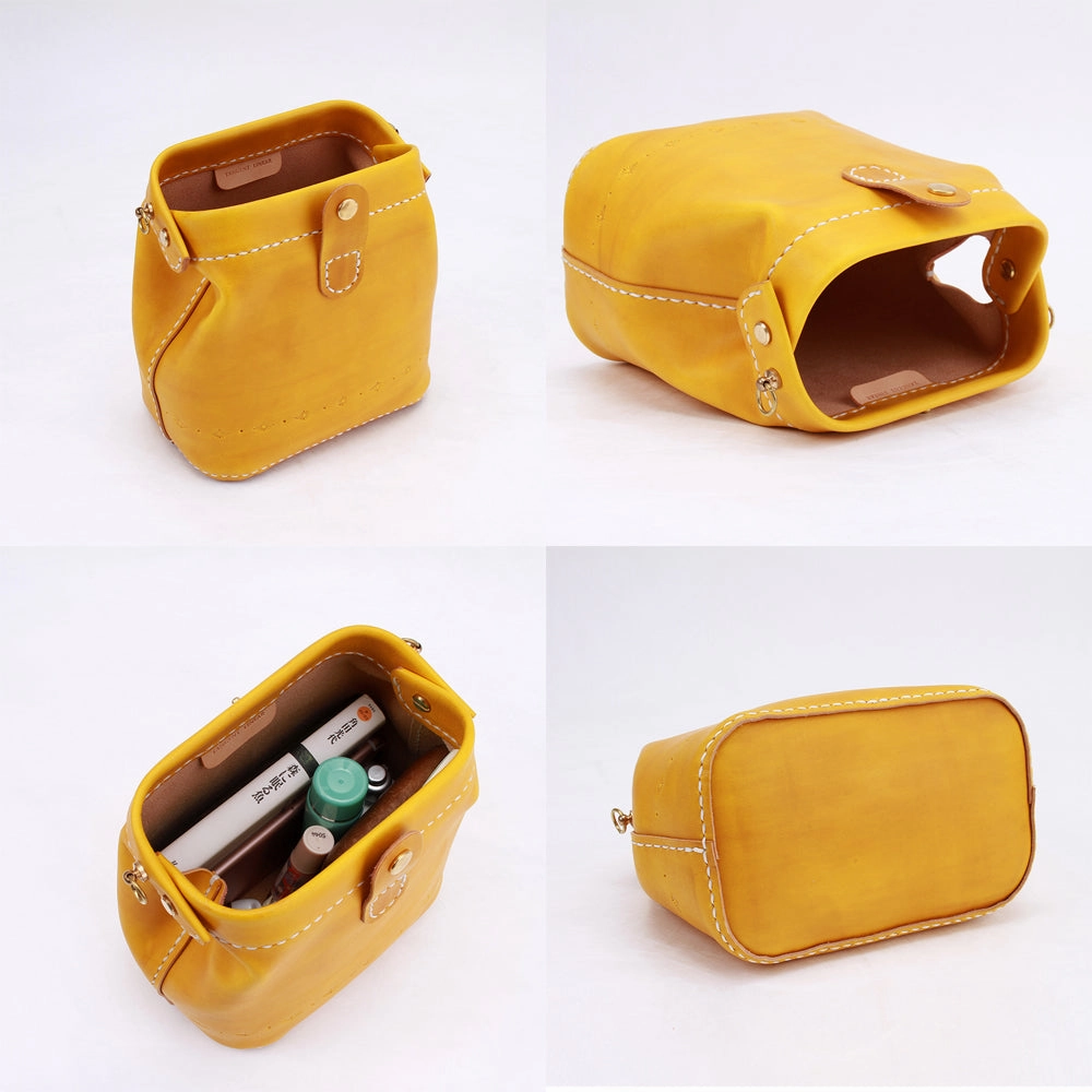 Handmade Womens Blue Leather Small doctor Purse shoulder doctor bags for women Timeless Everyday