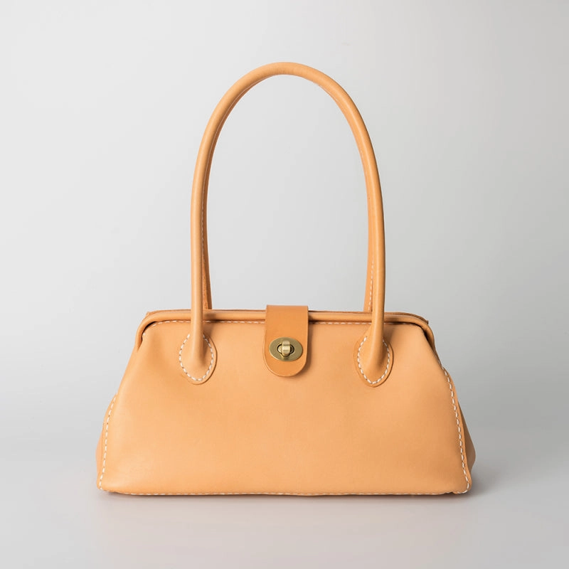 Design Precision Modern Weekend Handmade Womens Leather Doctor Handbag Purse Green Shoulder Bag Doctor Bags for Women