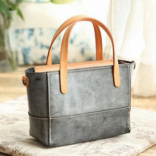 Travel-friendly clutch Modern everyday carrier Handmade Womens Leather Handbag Tote Purse Tote Cute Shopper Side Tote Bag for Men