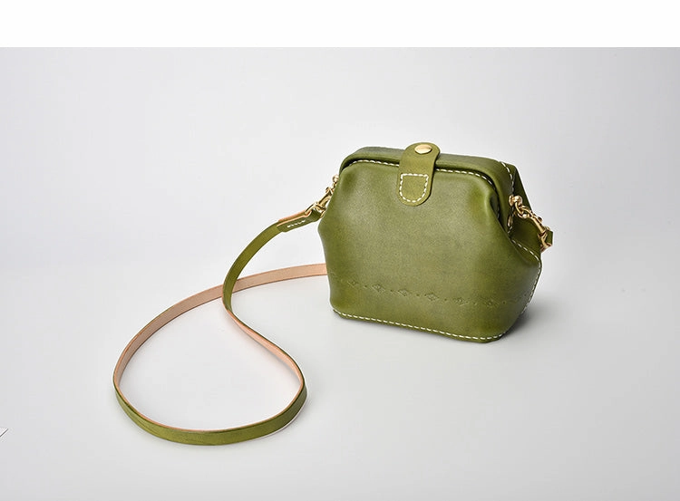 Handmade Womens Red Leather Small doctor Purse shoulder doctor bags for women Office Ready