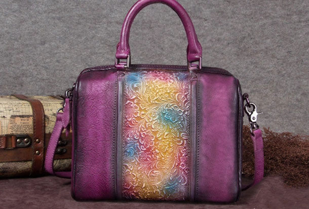 Genuine Leather Vintage Handbag Bag Shoulder Bag Crossbody Bag Purse Clutch For Women Luxurious designer handbag Sleek Finish