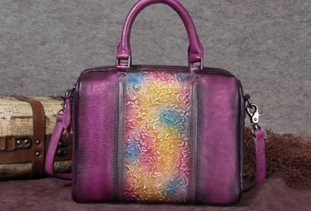 Seasonal Outfit Genuine Leather Vintage Handbag Bag Shoulder Bag Crossbody Bag Purse Clutch For Women