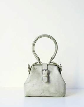 Premium Finish Handmade leather handbag Green doctor bag shoulder bag cossbody bag purse women