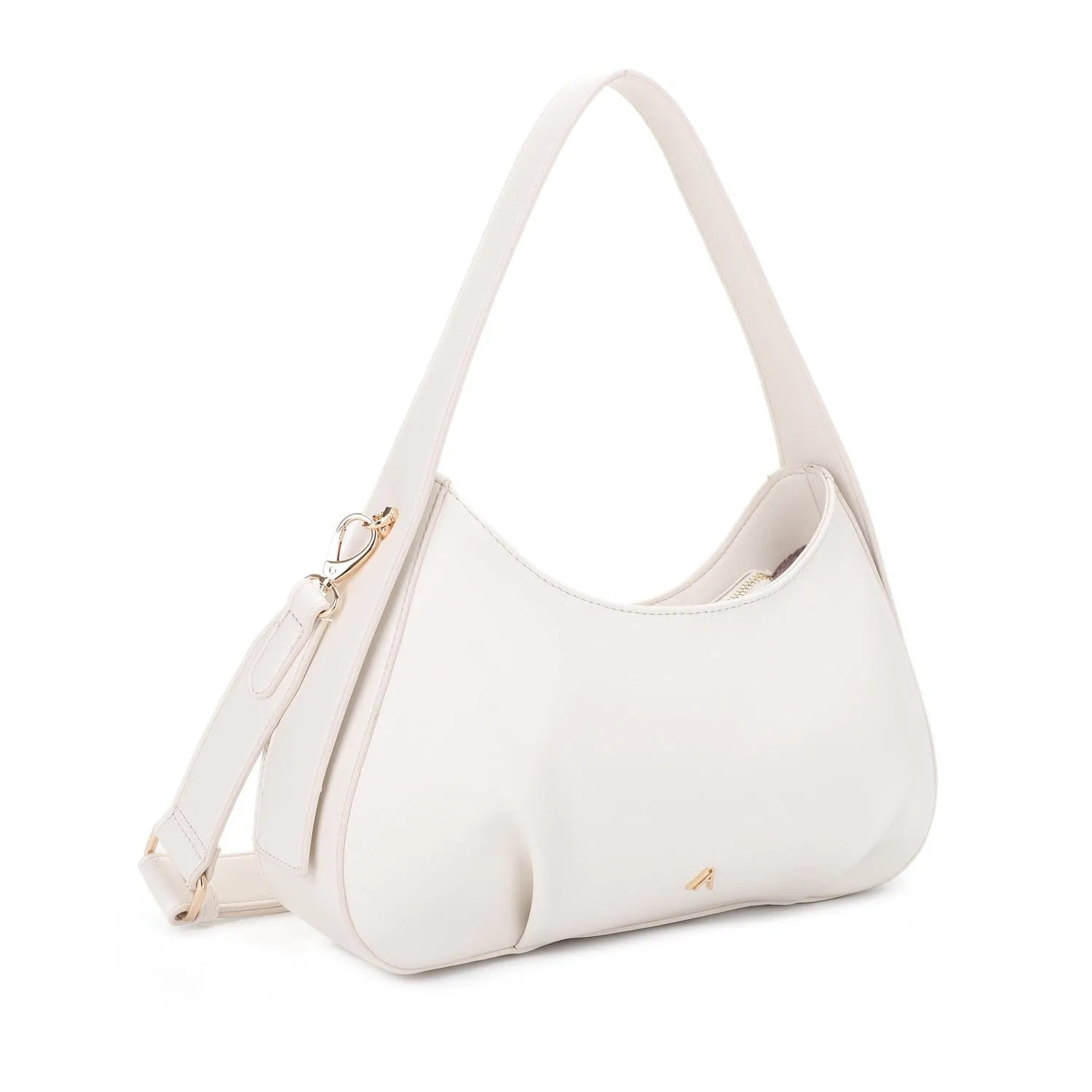 HL20626 Ojai Crescent Scrunched Baguette/Crossbody Bag Perfectly sized for carrying the essentials without excess weight