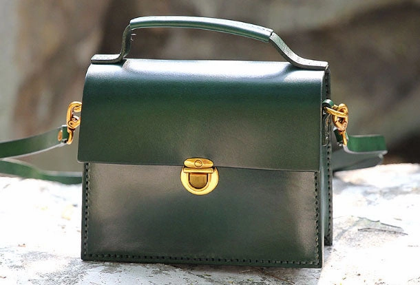 Handmade handbag purse leather crossbody bag purse shoulder bag for women Classy office bag Stylish Utility