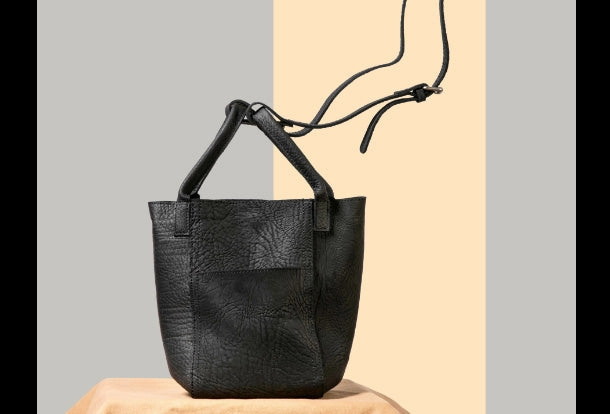 Chic Vision Iconic Shape Handmade Genuine Leather Handbag Purse Bag Crossbody Bag Shoulder Bag Purse For Women