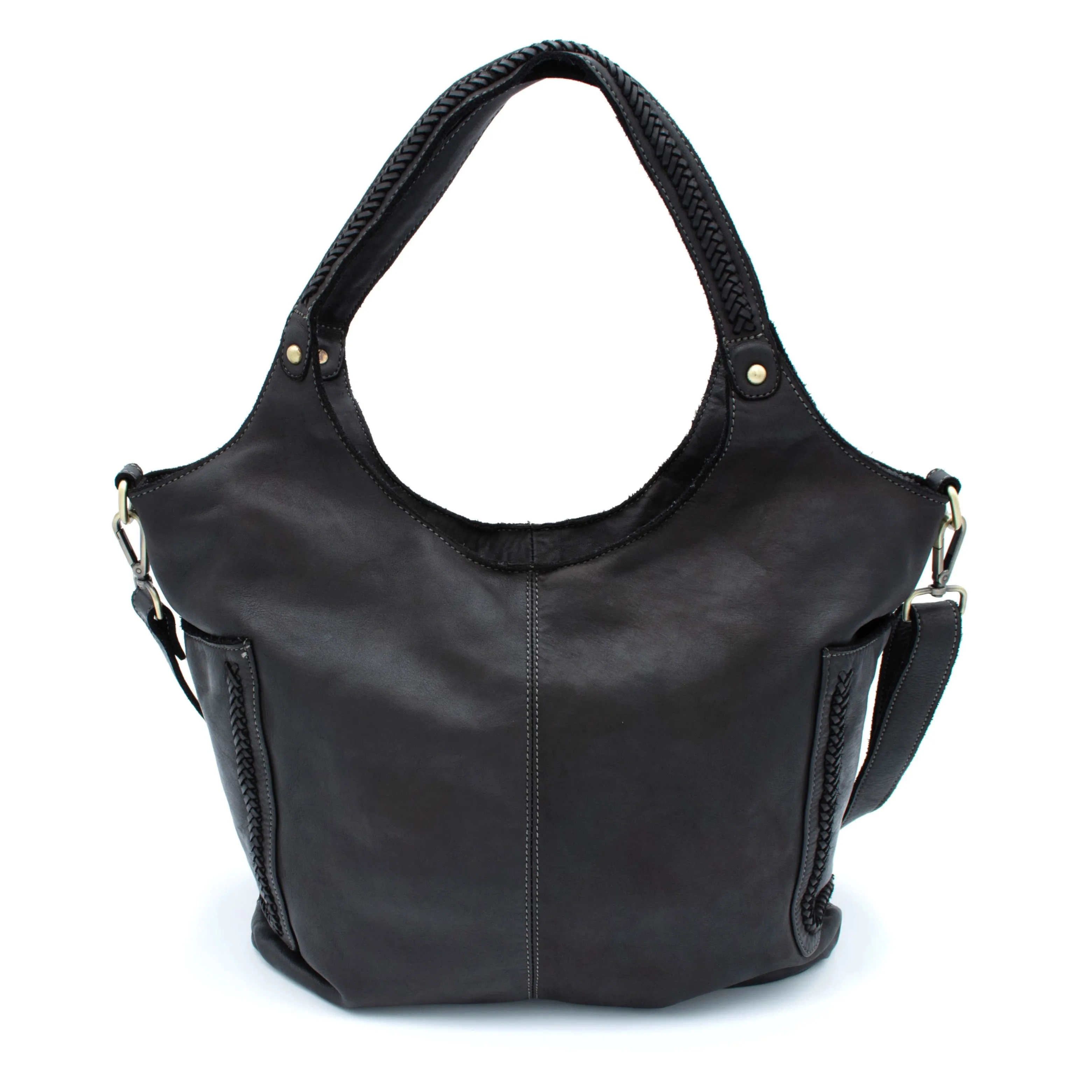 Fashion Accessory Julia Slouchy Tote in Black
