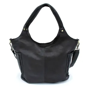Fashion Accessory Julia Slouchy Tote in Black
