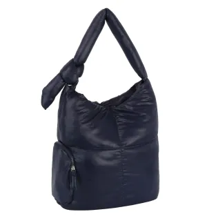 Fashion Accessory Portable Bag JYE0469 Casey Knotted Handle Puffer Tote Bag