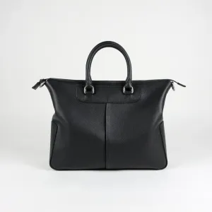 Large Womens Black Leather Work Handbag Purse Leather Crossbody Purse Shoulder Bag for Ladies Elegant Fit Modern Functionality