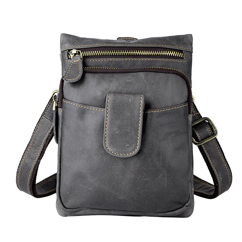 Elegant Durability Durable elegance Leather Mens Belt Pouch Waist Bag BELT BAG Shoulder Bag For Men