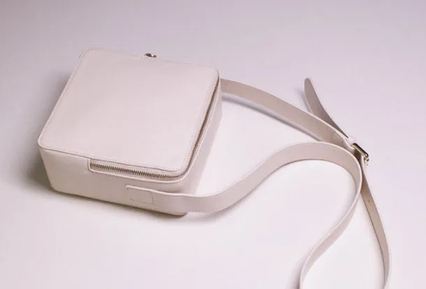 Leather womens Cube bag shoulder bag purse for women leather crossbody bag Sophisticated Design