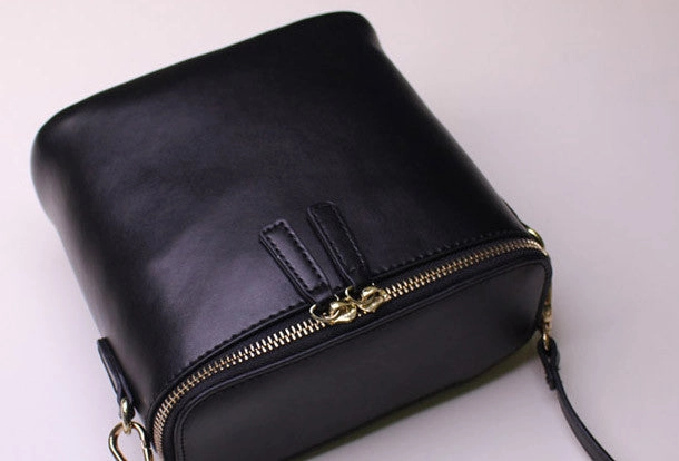 Business casual Designer Look Leather bucket bag shoulder bag Green Red White black for women leather crossbody bag