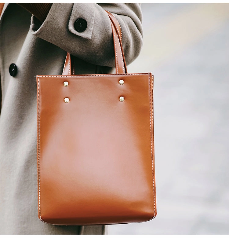 Leather Women Small Tote Handbags Shoulder Bag For Women Timeless Accessory Smart Traveler