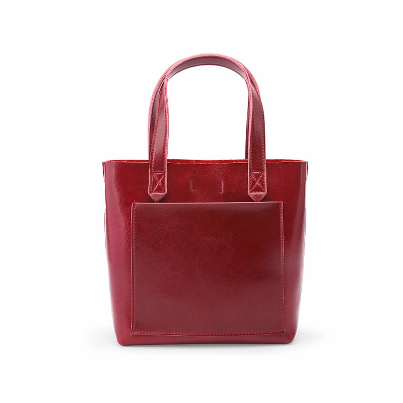 Versatile functionality Leather Womens Small Tote Bag Handbag Shoulder Bag For Women