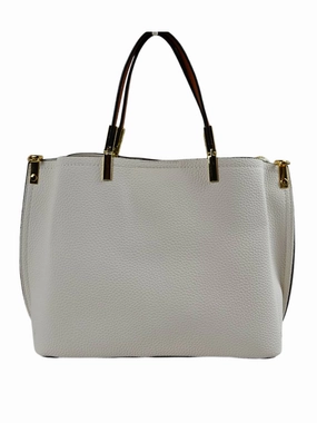 Stylish Everyday Sophisticated handbag Leesburg Purse - White