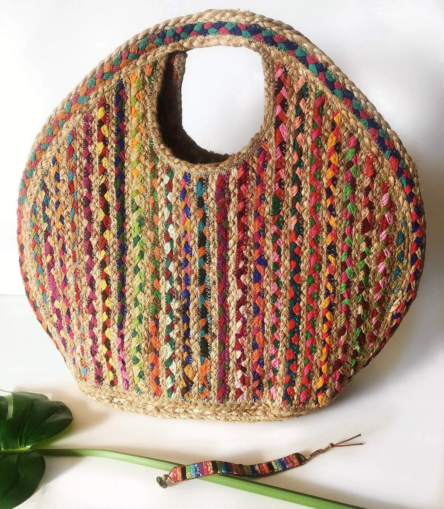 BGAIN09 Ruhi Jute Tote Water-resistant Designer Bag