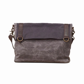Mens Canvas Gray Cool Courier bag Messenger Bag Canvas Side Bag for Men Minimal Gear Weekend Escape