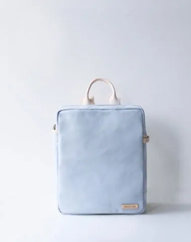 Handmade leather canvas purse backpack bag shoulder bag satchel bag purse women Sophisticated Design