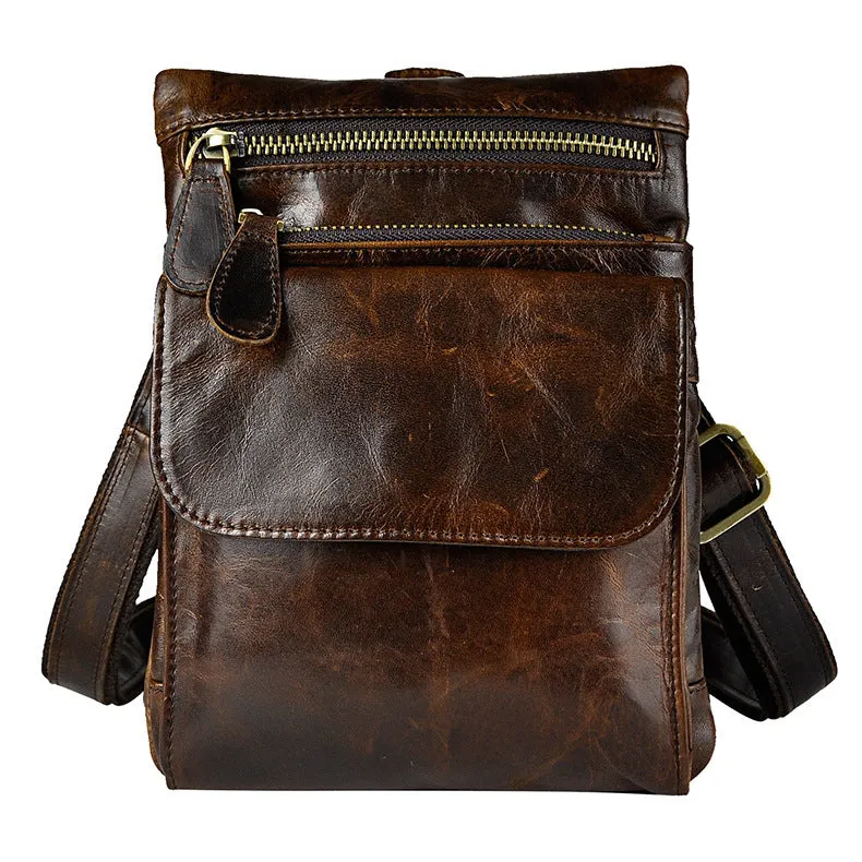 Leather Belt Pouch for Men Waist Bag BELT BAG Cell Phone Holster Shoulder Bag For Men Timeless Form Practical Refinement