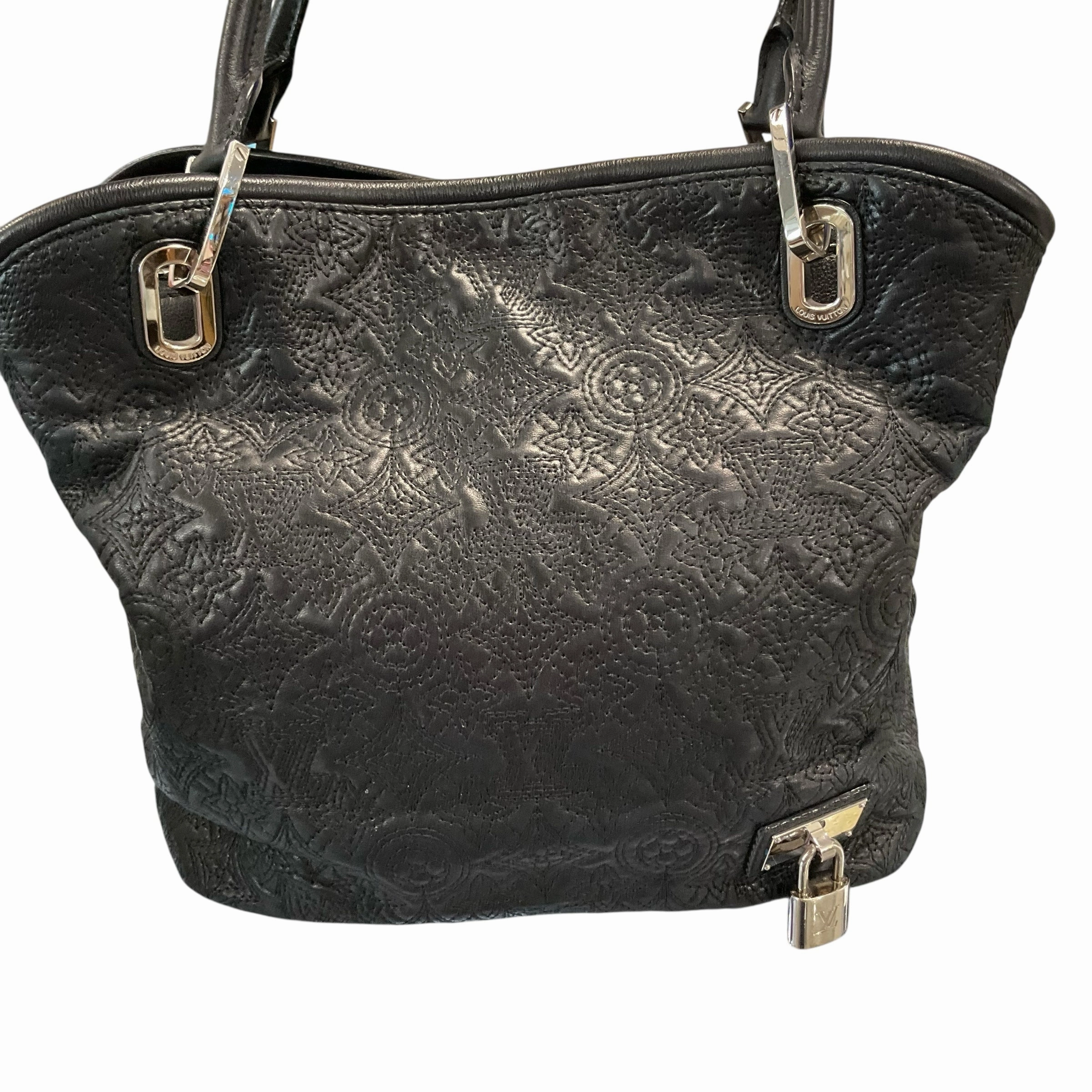 Louis Vuitton Handbag Sturdy Build Boxy Form