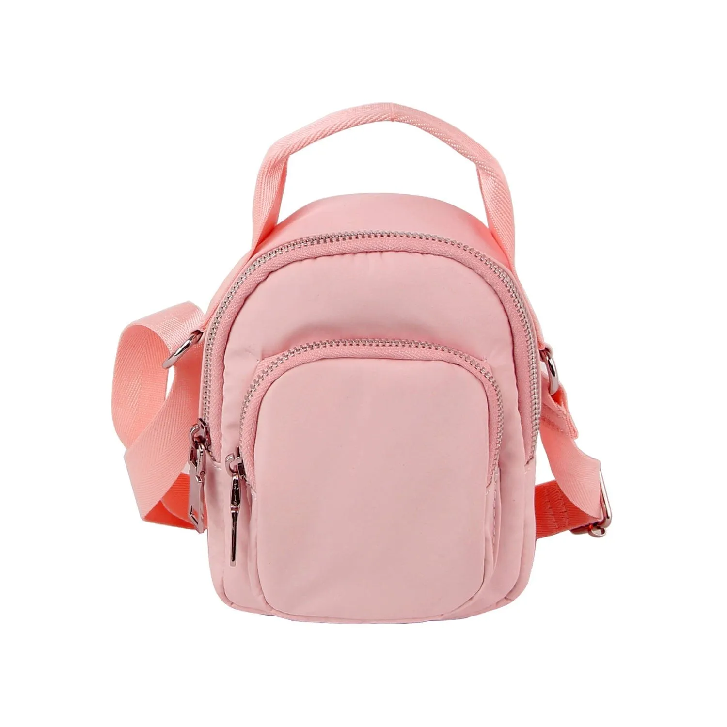 LP098 Nylon Mini Crossbody Bag Sleek Travel Design Elegant fashion choice